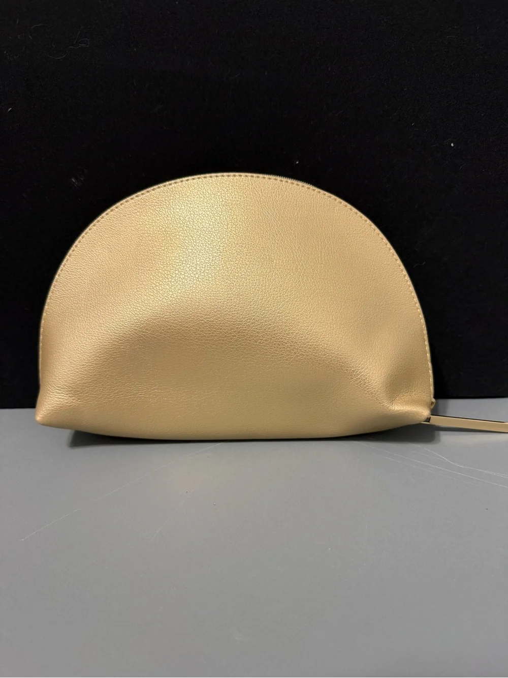 Lancôme Absolue Metallic Gold Cosmetic Pouch